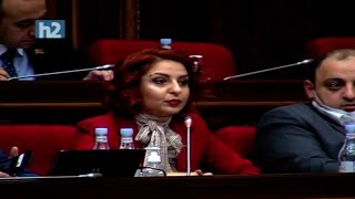 «Զրպարտության և վիրավորանքի դեմ պայքարում ազնի՞վ եք». Անի Սամսոնյանի անակնկալ հարցը Ալեն Սիմոնյանին: