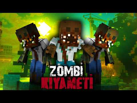 Minecraft'ta GERÇEKÇİ Zombi Salgınında Hayatta Kalabildik mi ? [ FİLM ]