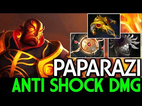Paparazi [Ember Spirit] Anti Shock DMG Build 7.14 Dota 2