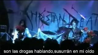 Christian Death Angels And Drugs live subtitulada