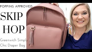 Skip Hop Greenwich Simply Chic Diaper Bag Review and First Impressions