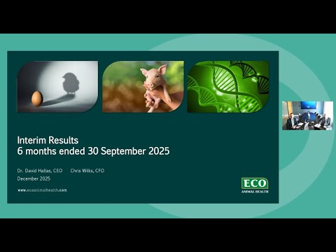 ECO Animal Health - Investor Presentation (Interim Results) - December 2025