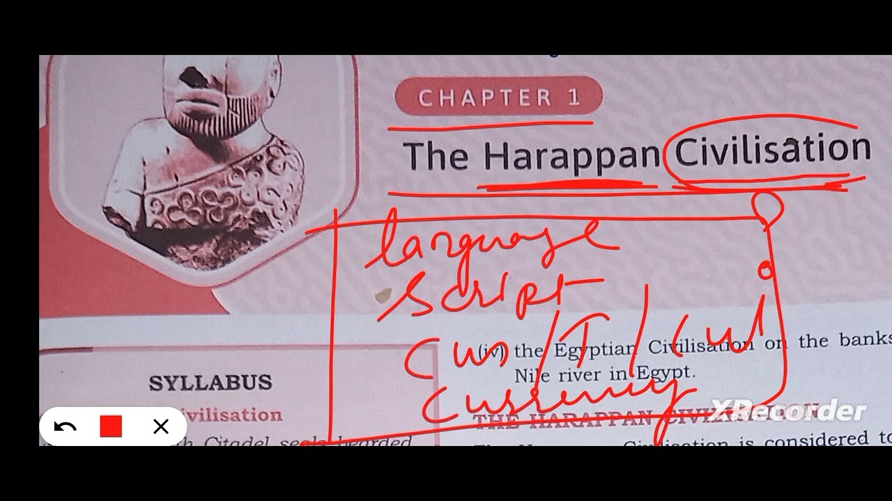 ICSE class 9 history chapter 1 The Harappan Civilisation