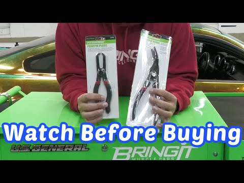 Disappointed with these Tools from Harbor Freight PUSH PIN PLIERS#harborfreightprojects