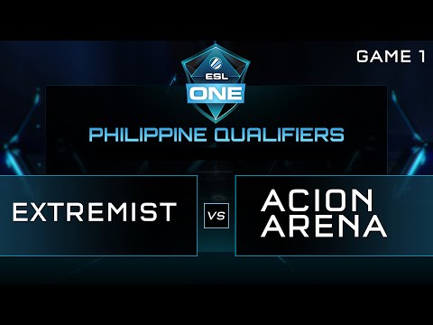 Extremist vs Acion Arena - ESL One Manila PH Qualifier - Game 1 - Part 2