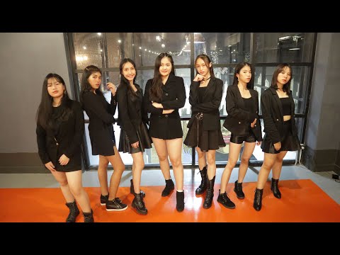 MIGUEL cover CLC- Black dress