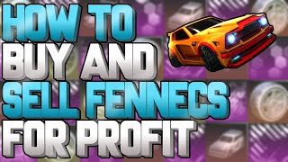 HOW TO BUY AND SELL FENNECS FOR PROFIT ON ROCKET LEAGUE | XBOX | PS4 | PC | TRADING