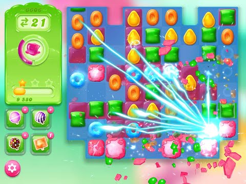 Candy Crush Jelly Saga 4K (Level 6606 - 6610)