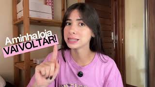 Atualizações sobre recomeço da Loja | Fornecedor | Personalização | Site 