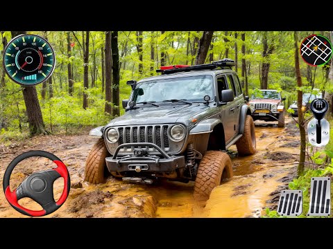 4x4 Offroad Jeep Driving Simulator 3D - Extreme SUV 4x4 Jeep Offroad Gameplay (Android)