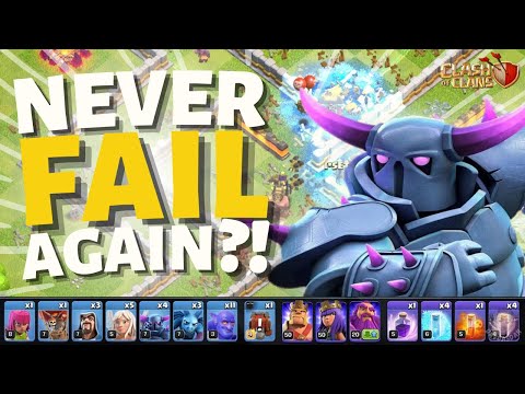 One of the Best Armies! TH11 PEKKA BoBat Attack Strategy in Clash of Clans