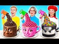 Me Vs Grandma Cooking Challenge Crazy Kitchen Situations By Bubba DO Challenge