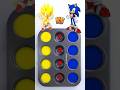Sonic VS Super Sonic Color Mixing