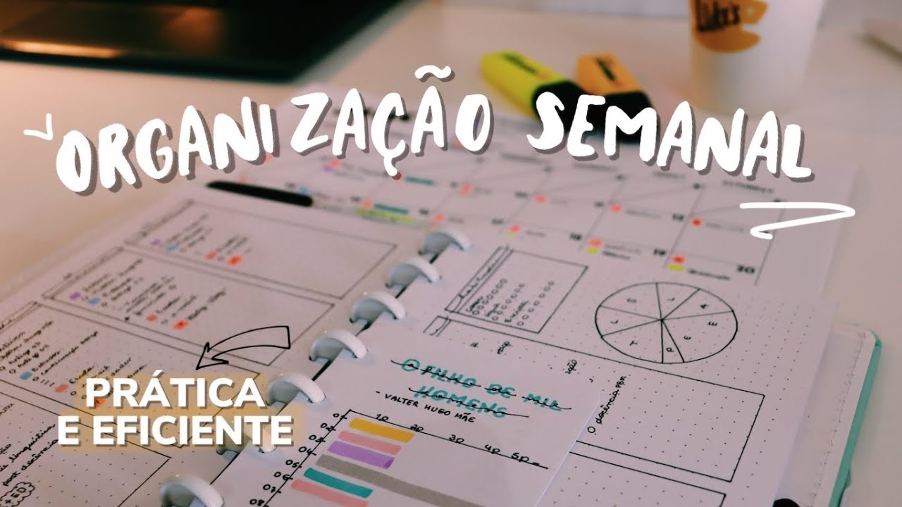 Organização semanal eficiente e rápida | Bruna Martiolli