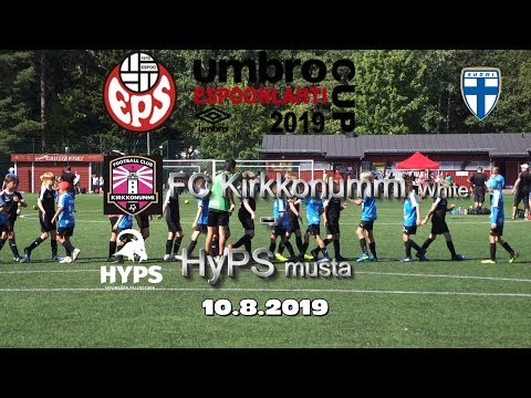 Umbro Espoonlahti Cup 2019 FC Kirkkonummi White vs HyPS musta