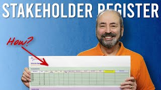How to Build Your Own Stakeholder Register - Quickly & Easily