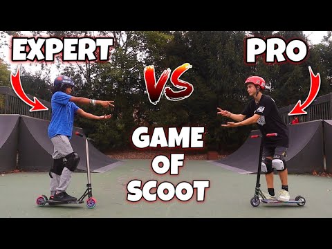 GAME OF SCOOT | PRO VS EXPERT!