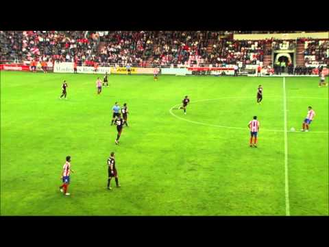 La Liga | Gol de Óscar Díaz (2-0) en el CD Lugo - Real Murcia | 13-10-2012 | J9