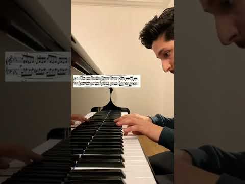 Bach - Prelude in C Minor practice