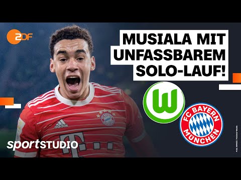VfL Wolfsburg – FC Bayern München Highlights | Bundesliga, 19. Spieltag 2022/23 | sportstudio