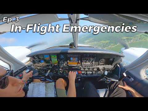 Multi-Engine Training Flight | Piper Seneca | In-Flight Emergencies