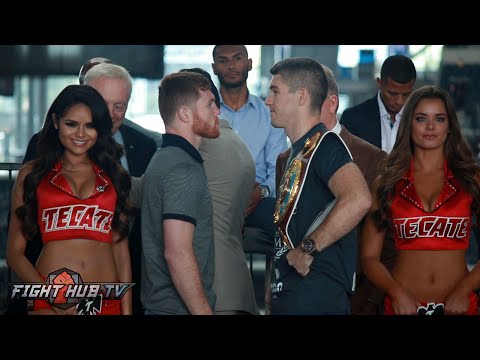 Canelo Alvarez vs. Liam Smith COMPLETE Final Face Off Video