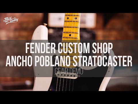 Fender Custom Shop Ancho Poblano Stratocaster Olympic White Relic 2015 image 26