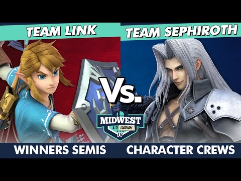 Midwest Arcadian IV Character Crews - Team Link Vs. Team Sephiroth SSBU Ultimate Tournament