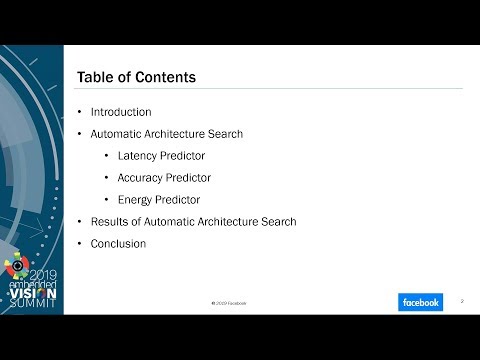 Facebook's Peter Vajda Explains Automated Network Search and Adaptation Algorithms (Preview)