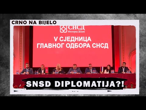 CRNO NA BIJELO: Poražavajuća SNSD diplomatija?! UIO BiH, leglo kriminala?! Staje rafinerija Pančevo?
