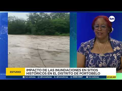 Cambio climático amenaza joya colonial de Portobelo, advierte directora de Patrimonio Cultural