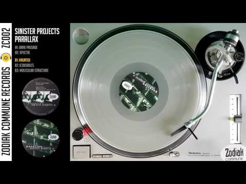 Zodiak Commune Records (ZC002) - Sinister Projects - Haunted - Parallax