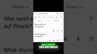 Was reimt sich auf Wrack? #ambientmusic #electronic #reim #googleübersetzer #lustigesmeme #memes