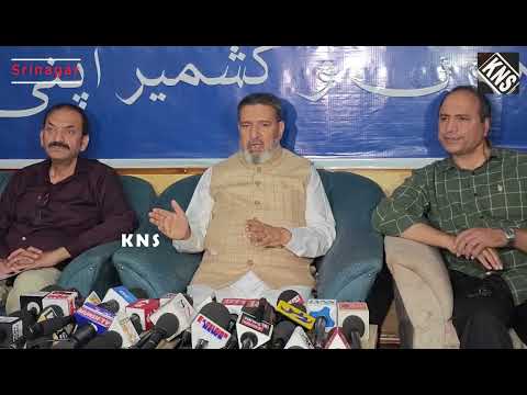 Statehood cannot be an excuse for halted development. Roads, hospitals and public infrastructure are suffering while contractors remain unpaid. The government must stop making excuses, restart development works and issue a white paper on lapsed funds: Apni Party Chief AltafBukhari in a press conference.