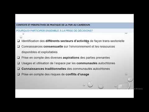 MSProadmap / CAMEROUN - Présentation de David Mboglen