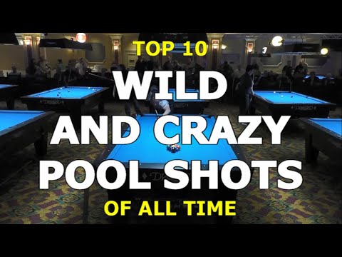 Top 10 WILD and CRAZY POOL SHOTS of All Time