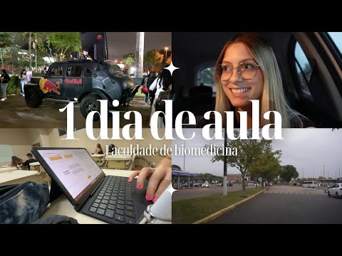 VLOG PRIMEIRO DIA DE AULA | Biomedicina