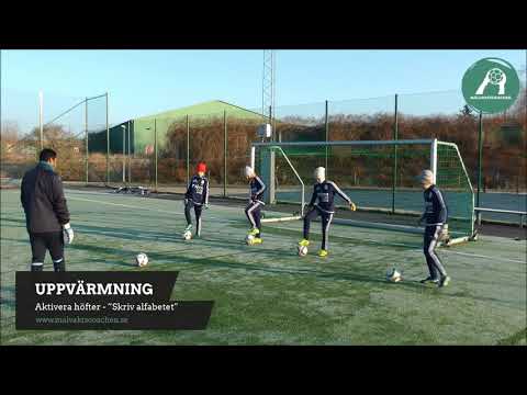 Janne Möllers Målvaktsskola - för killar och tjejer 9-12 år - Uppvärmning höfter