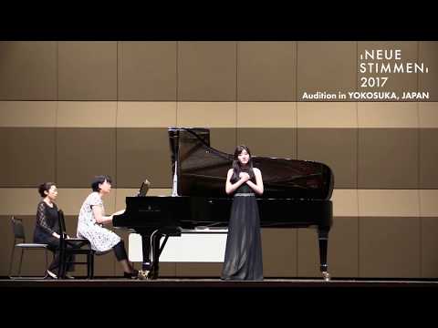 NEUSTIMMEN 2017 Audition in YOKOSUKA　final round goers Pijarin Wiriyasakdakul (soprano)