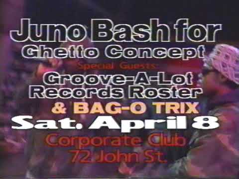 GHETTO CONCEPT - EZ ON THA MOTION (LIVE ON MUCH MUSIC RAP CITY 1995)