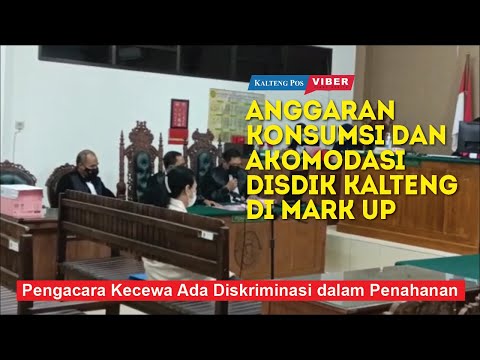 Mark Up Anggaran Konsumsi dan Akomodasi Disdik Kalteng