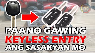 How to Install a Keyless Entry System - Paano Gawing Keyless Entry ang Sasakyan mo?