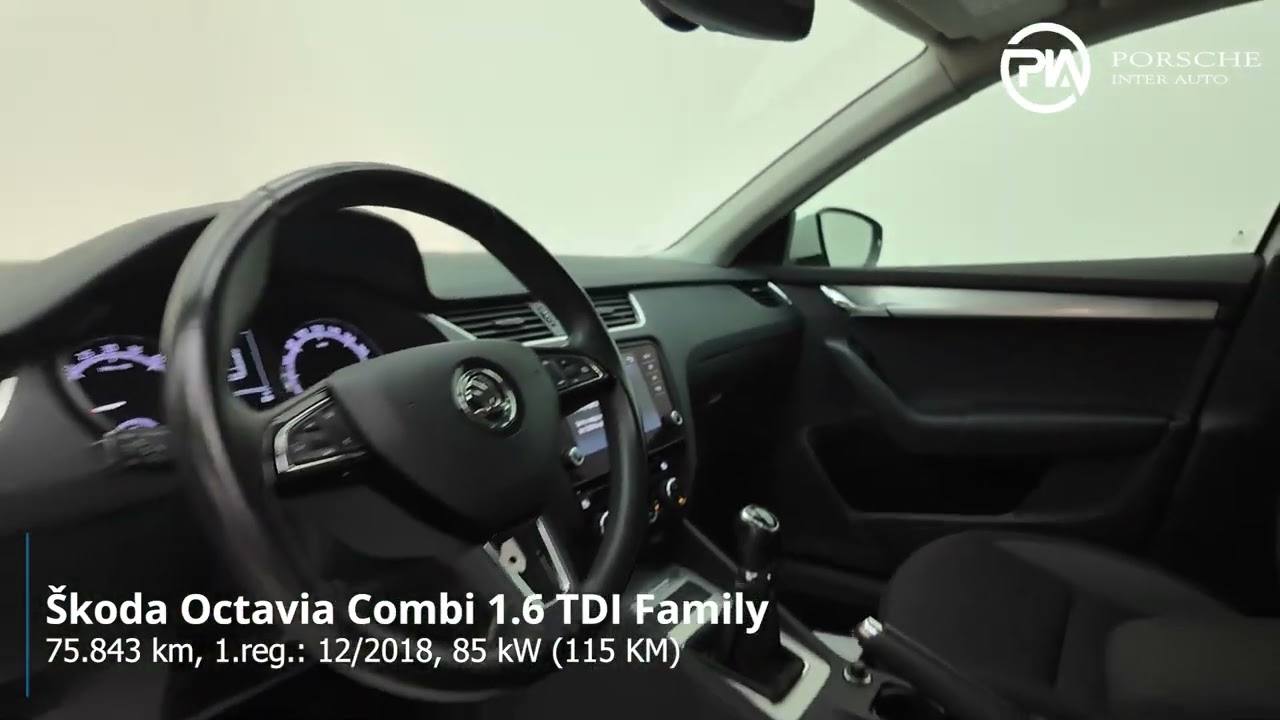 Škoda Octavia Combi 1.6 TDI Family - SLOVENSKO VOZILO