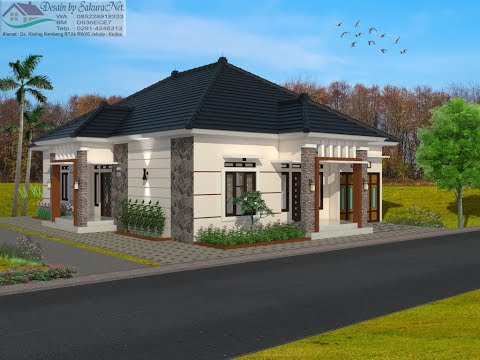 Contoh rumah minimalis ukuran 8x14