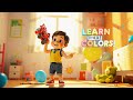 Coco Learns RED Color Fun Preschool Learning Kids Animation