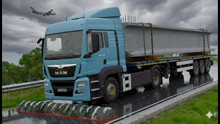 Truck vs Speedbumps | BeamNG Drive  #shortvideo #beamngdrive #shorts #india #truck #speedbump