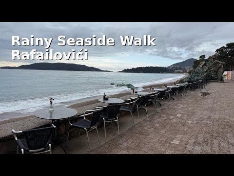Quiet Promenade in Rafailovići — Clouds, Sea & Silence