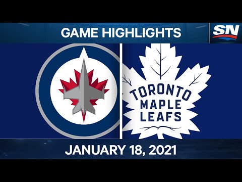 NHL Game Highlights | Jets vs. Maple Leafs - Jan. 18, 2021