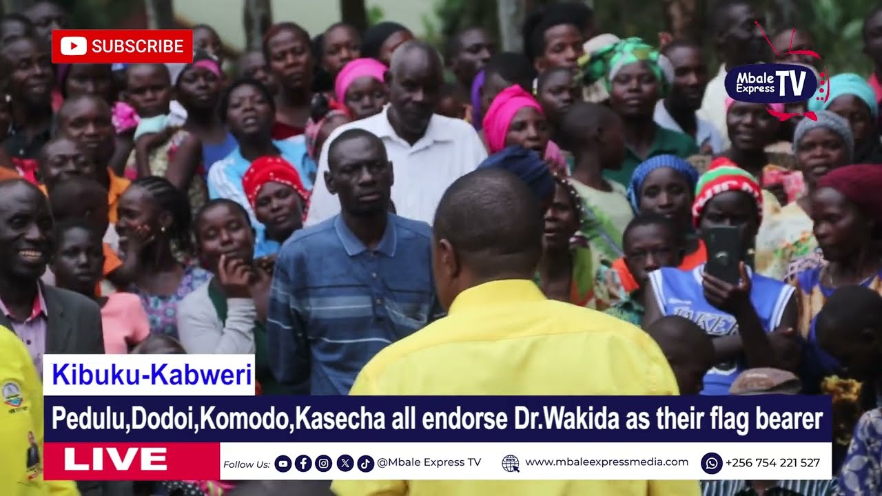 Dr.Patrick Wakida Continues massive mobilization ahead of NRM Primaries