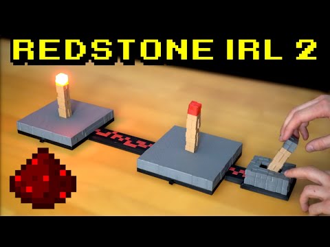 Redstonefackel im Reallife + Logikgatter! Mit @thejocraft